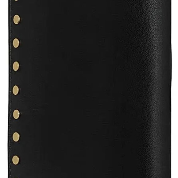 Rebecca Minkoff Bon Voyage Passport Case — Black Leather w/ Studs - Picture 3 of 12